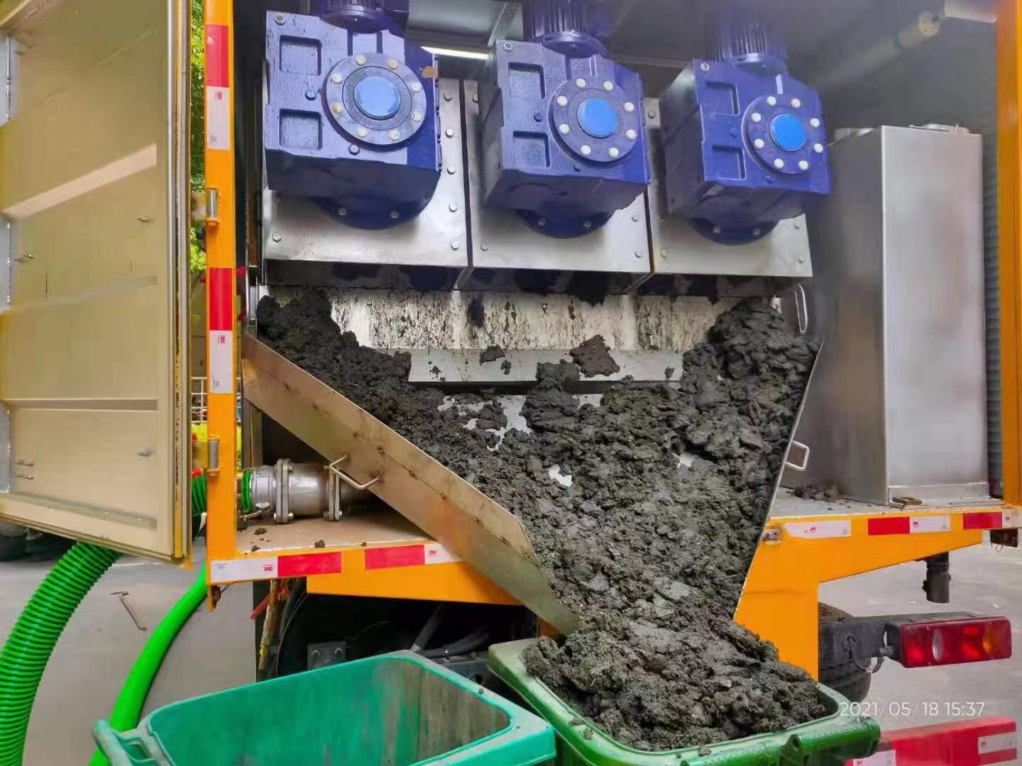 祥符化粪池清掏城市维护站-泥浆净化干湿分离处理